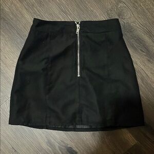 H&M Black Mini Pencil Skirt